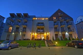 Familia Świnoujście - taras i ogród