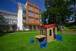 Familia Świnoujście - taras i ogród