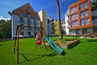 Familia Świnoujście - taras i ogród