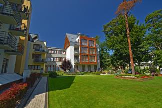 Familia Świnoujście - taras i ogród