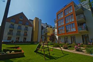 Familia Świnoujście - taras i ogród