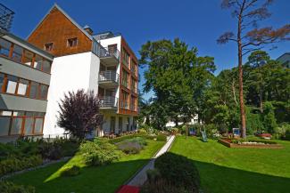 Familia Świnoujście - taras i ogród