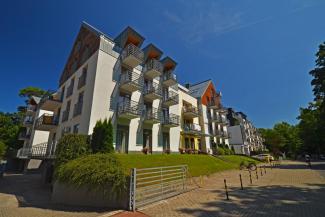 Familia Świnoujście - taras i ogród