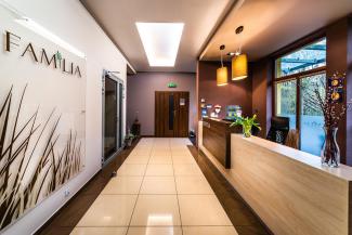 Familia Świnoujście - hol i sala wypoczynkowa