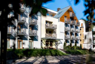 Familia Świnoujście - taras i ogród