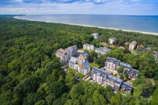 Familia Świnoujście - taras i ogród